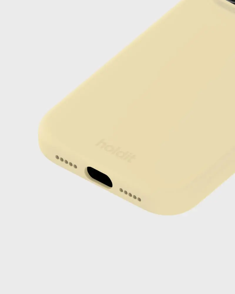 Silikonskal iPhone 17 Pro Max Butter Yellow