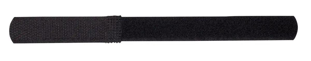 10-pack Kabelband med kardborre Svart