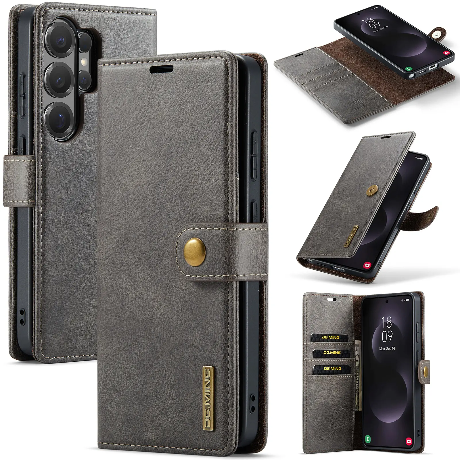 Magnet Wallet Samsung Galaxy S26 Ultra Brown