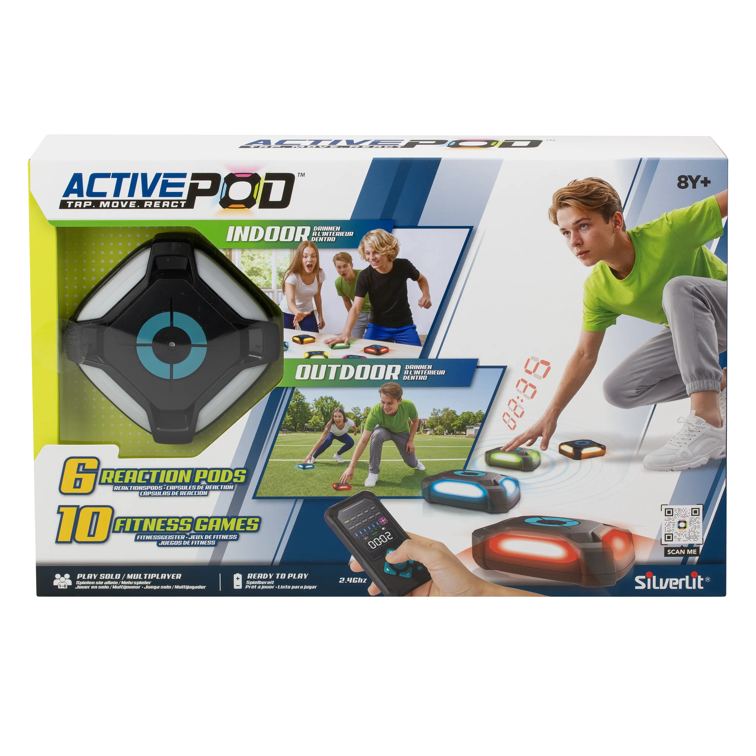 Active Pod - reaktiopeli