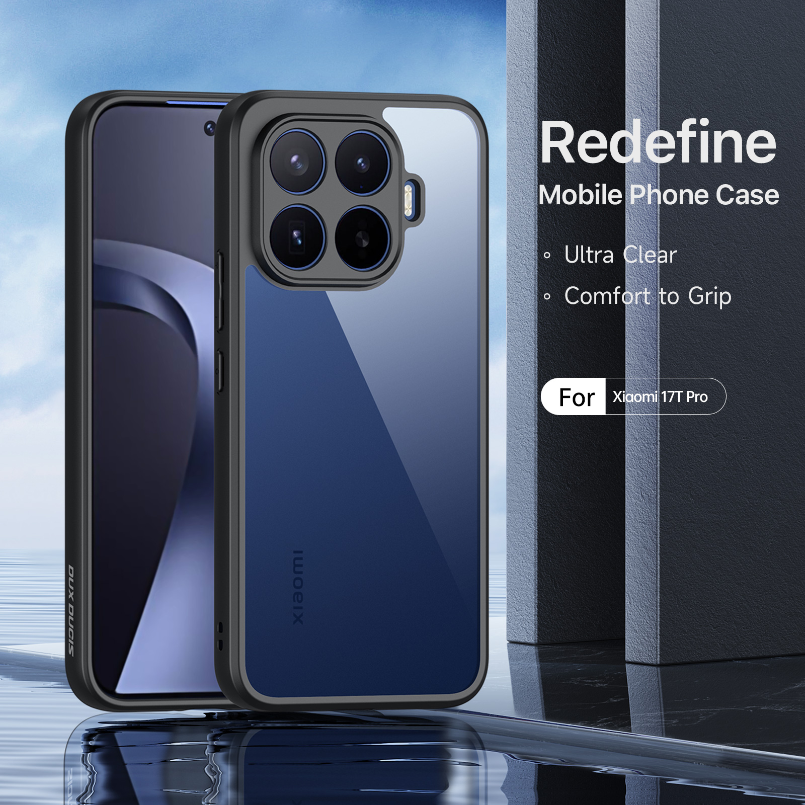 Aimo Series Skal Xiaomi 17T Pro transparent