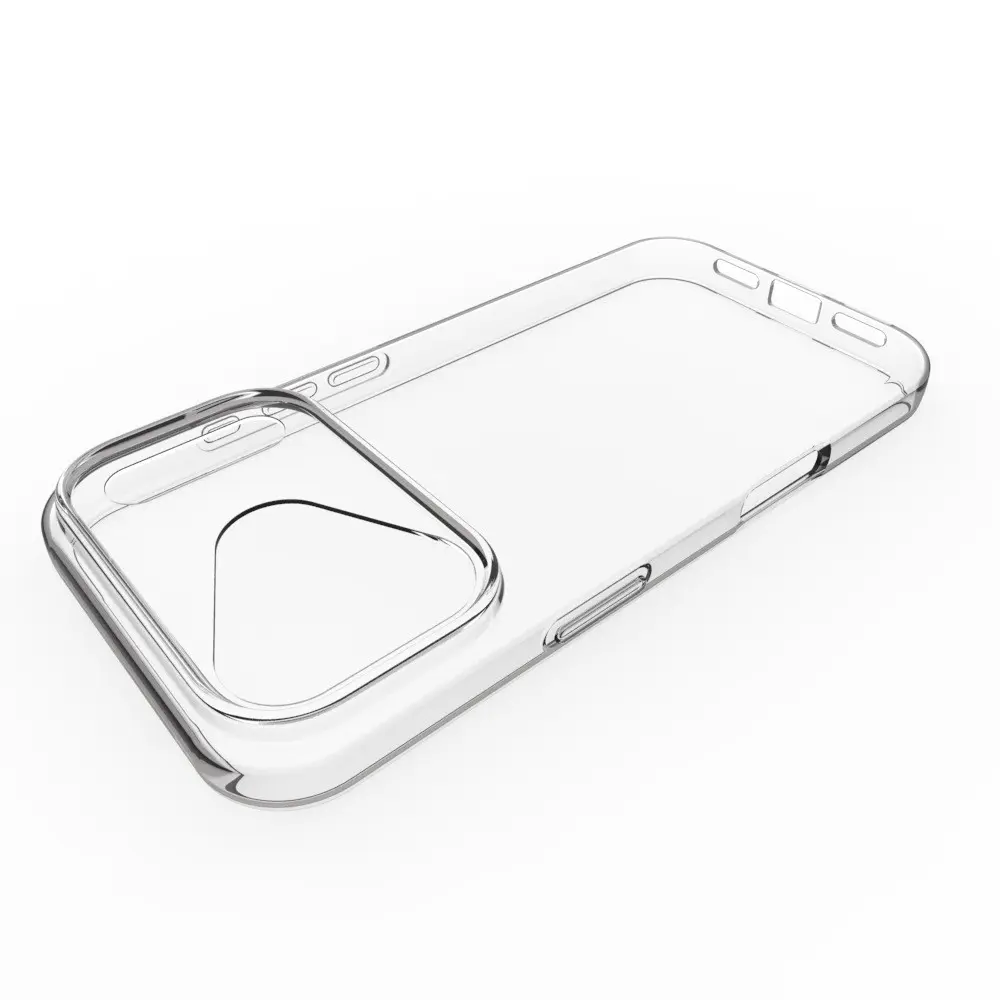 TPU Case iPhone 17 Pro Genomskinlig
