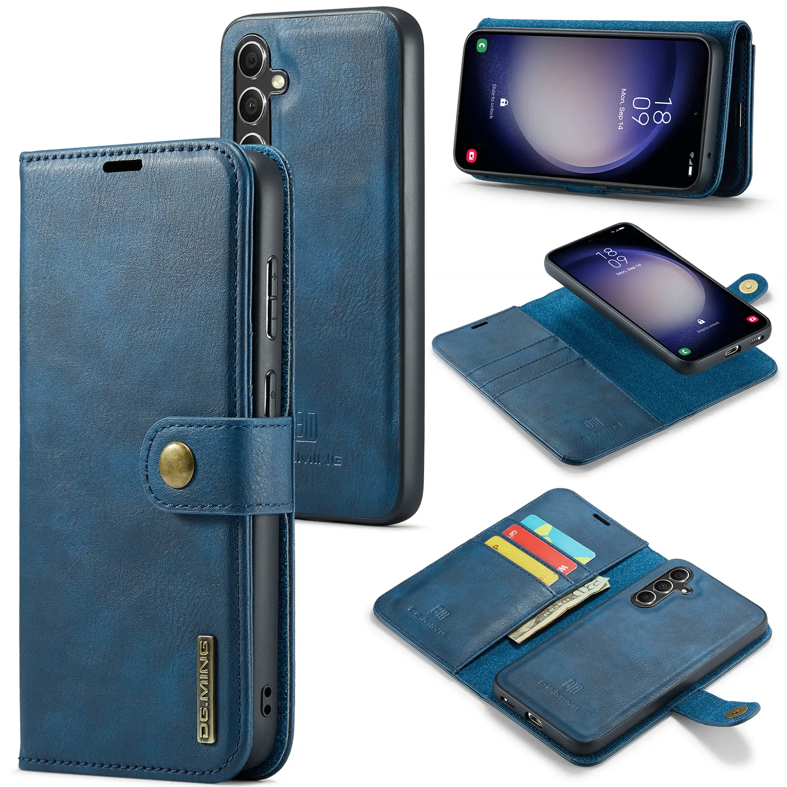 Magnet Wallet Samsung Galaxy S26 Blue