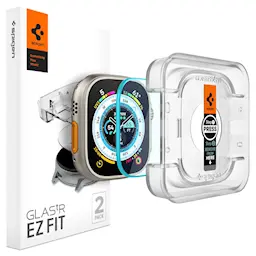 Apple Watch Ultra 49mm Screen Protector EZ Fit GLAS.tR (2-pack)