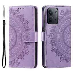 Læderetui Mandala Xiaomi Redmi 15C Lilla