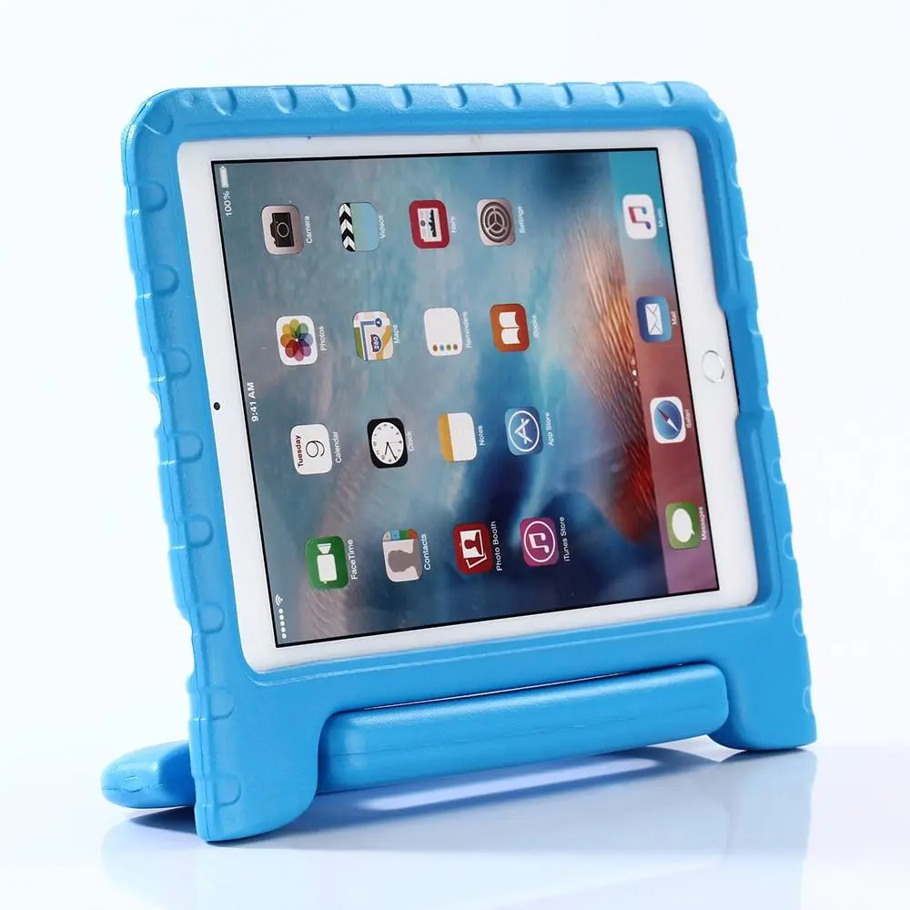 Stöttåligt EVA Skal Apple iPad 9.7 6th Gen (2018) Blå