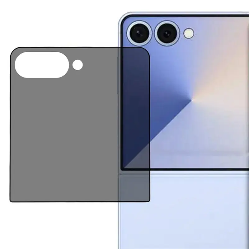 Privacy Härdat Glas Ytterskärmskydd Samsung Galaxy Z Flip 8
