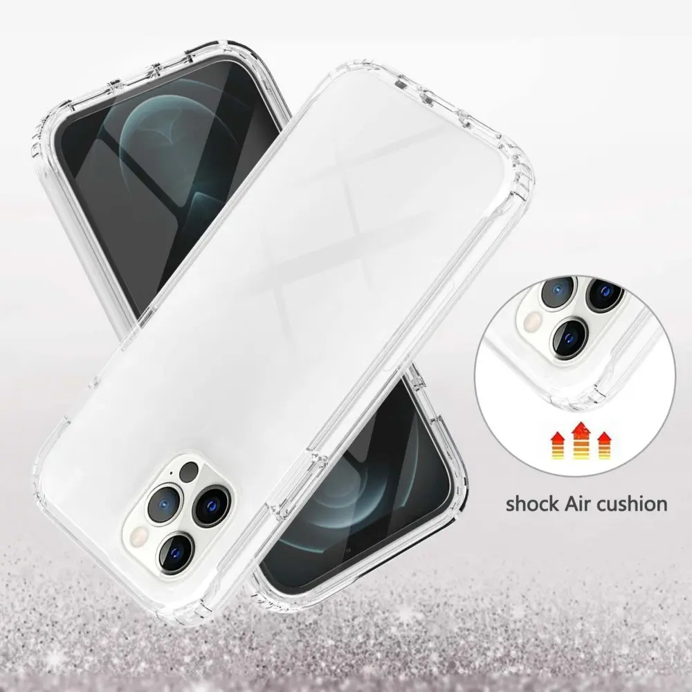 Full Protection Case iPhone 12/iPhone 12 Pro Genomskinlig