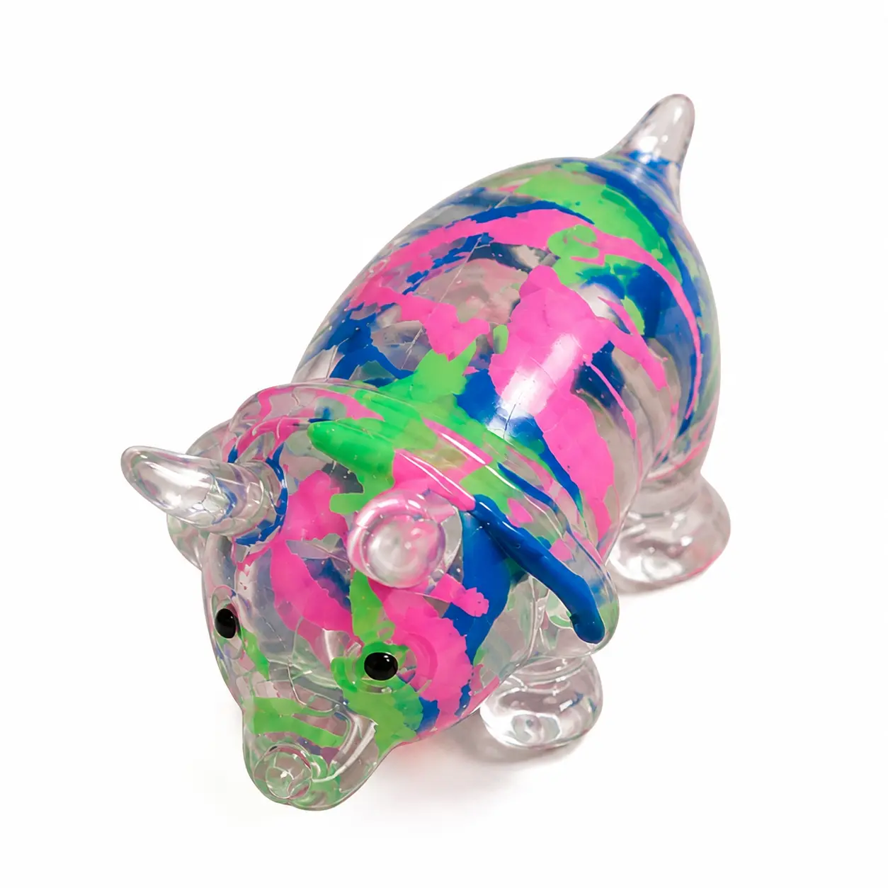 Squishy Marble Dinosaur - stressleke