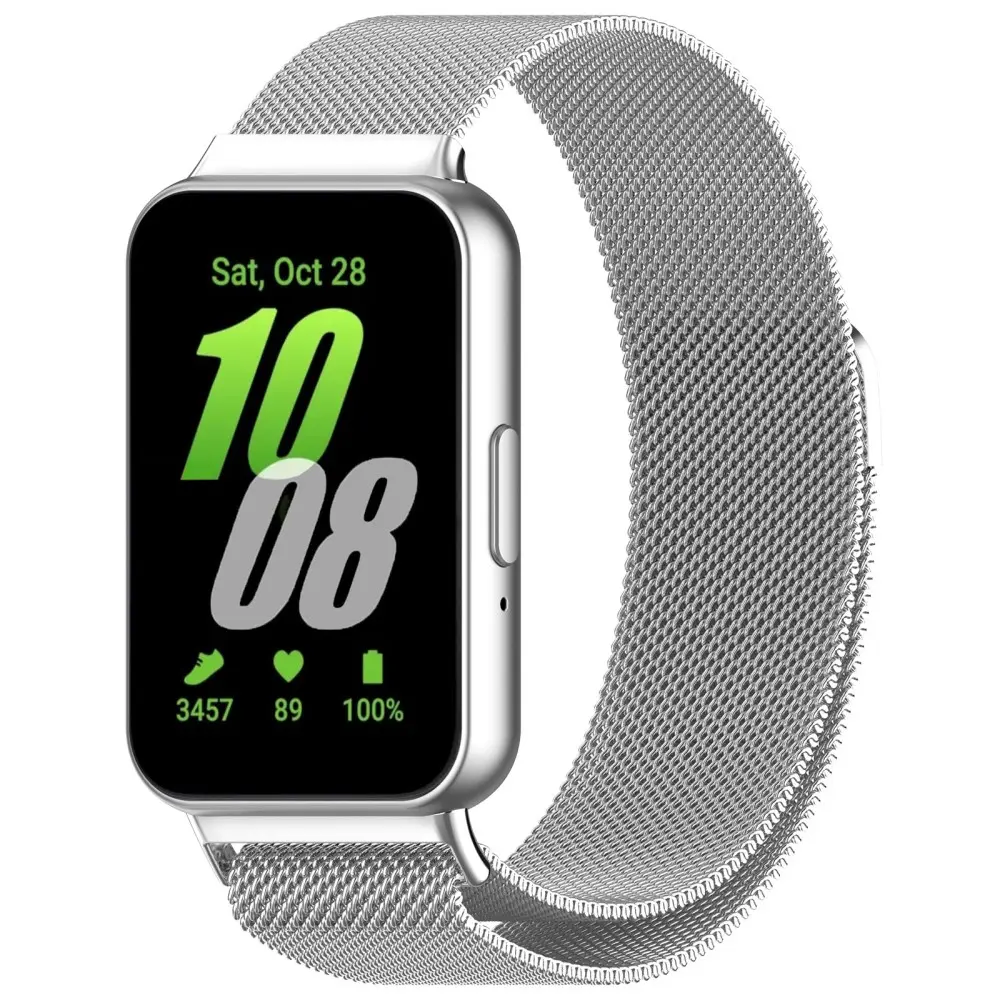 Armband Milanese Samsung Galaxy Fit 3 Silver