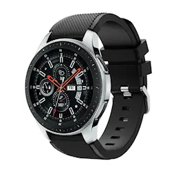 Samsung Galaxy Watch 46mm Armband i silikon, Svart