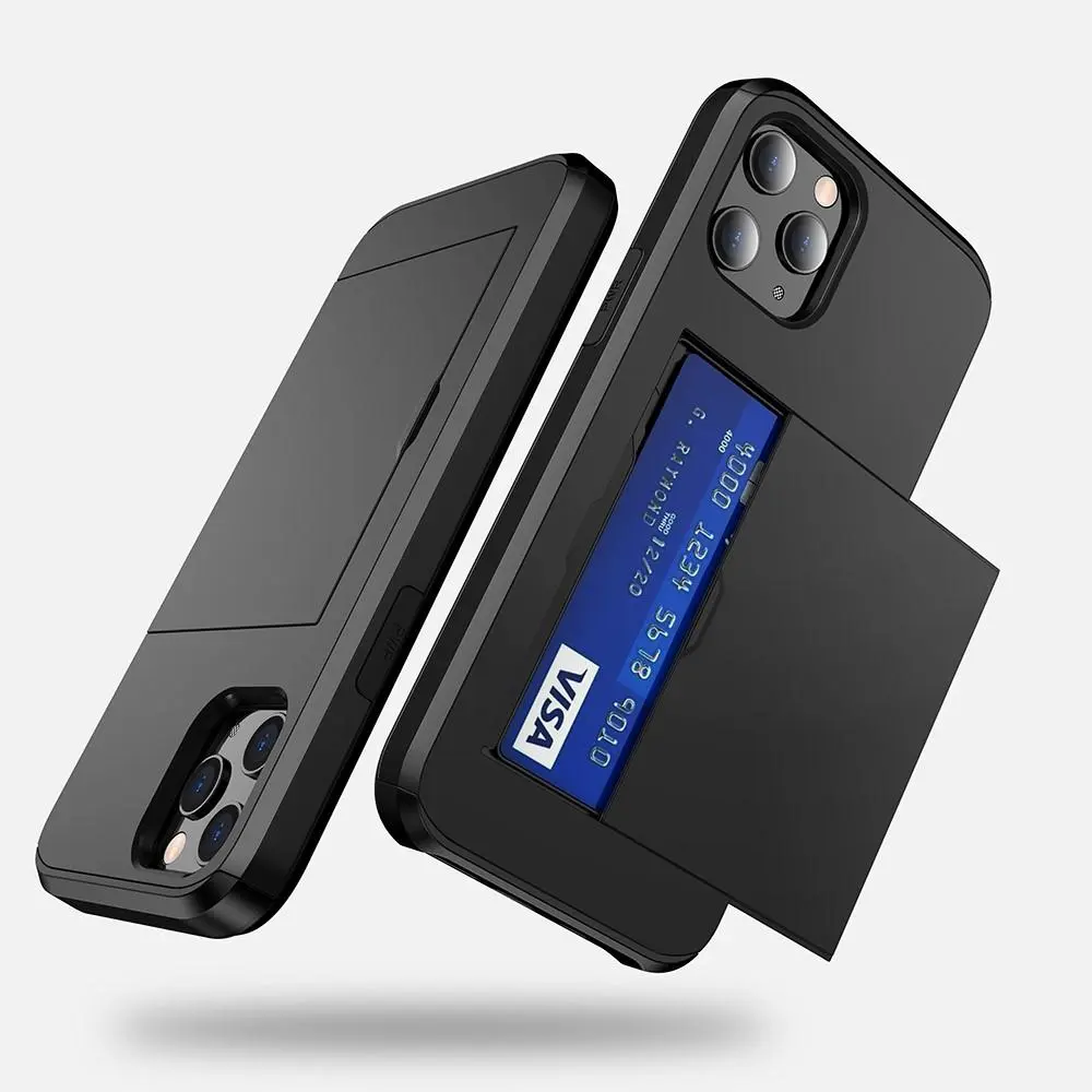 Skal Kortfack iPhone 12 Mini Svart