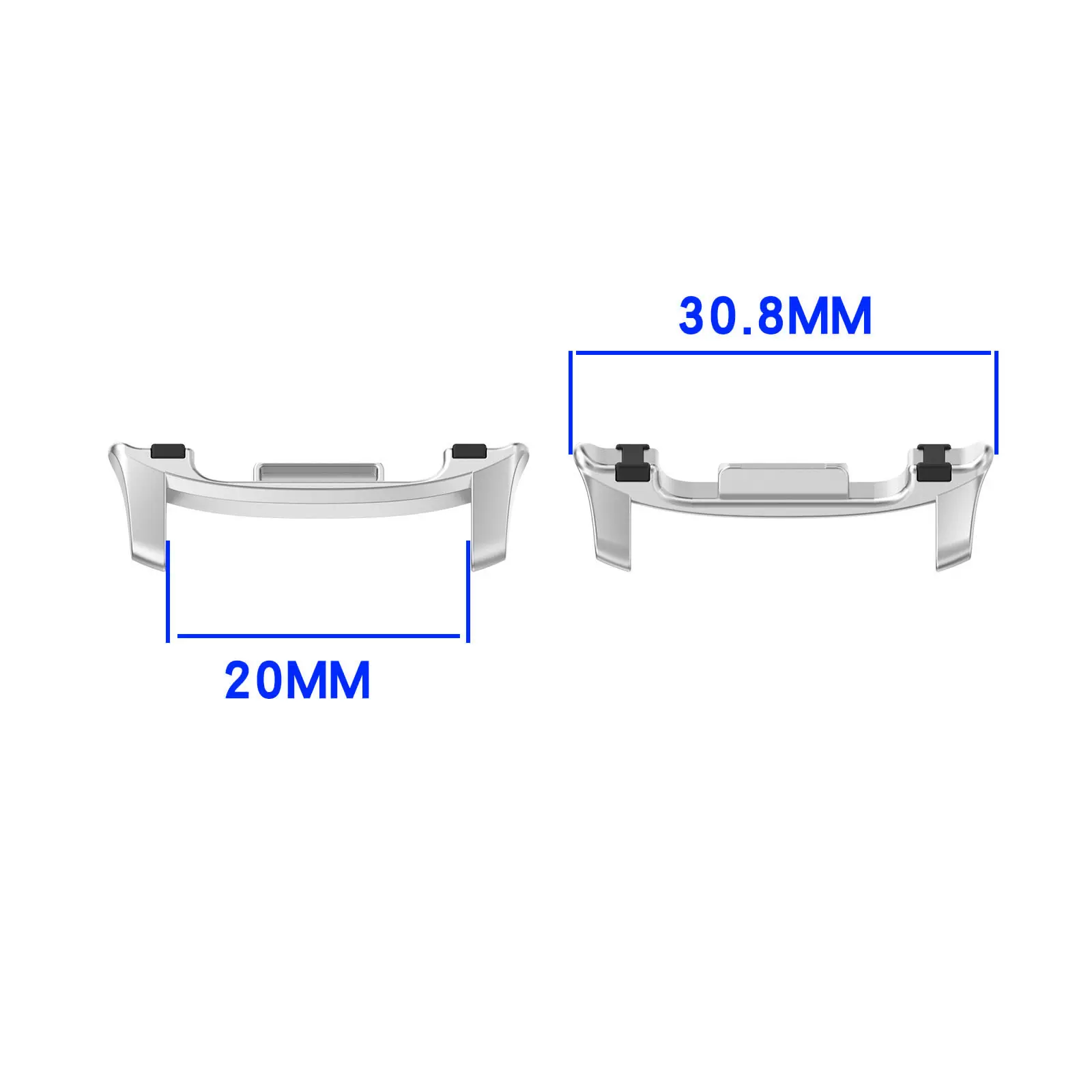 Armbandsfäste 20mm till Samsung Galaxy Watch 8 40mm Svart