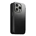iPhone 15 Pro Læderetui med MagSafe - Modern Horween Leather Folio, Black