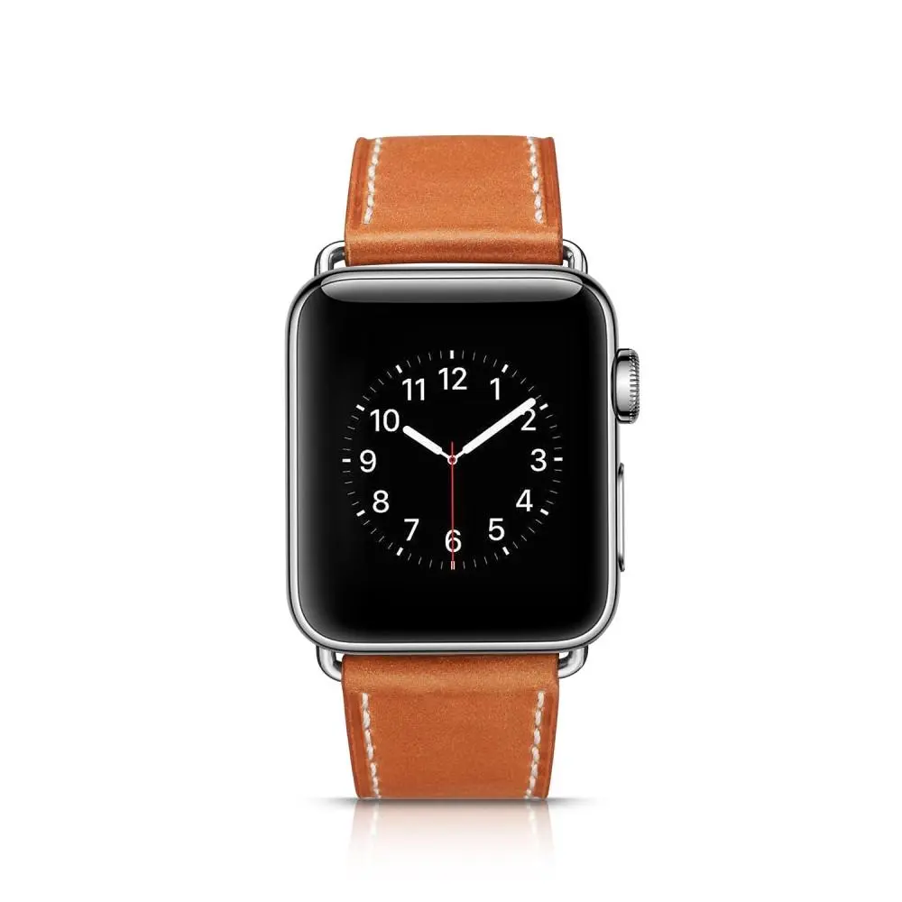 Läderarmband Apple Watch Ultra 49mm 4th Gen Cognac