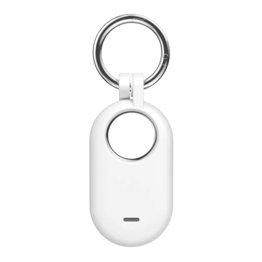 Nyckelring Silikon Samsung Galaxy SmartTag 2 Vit