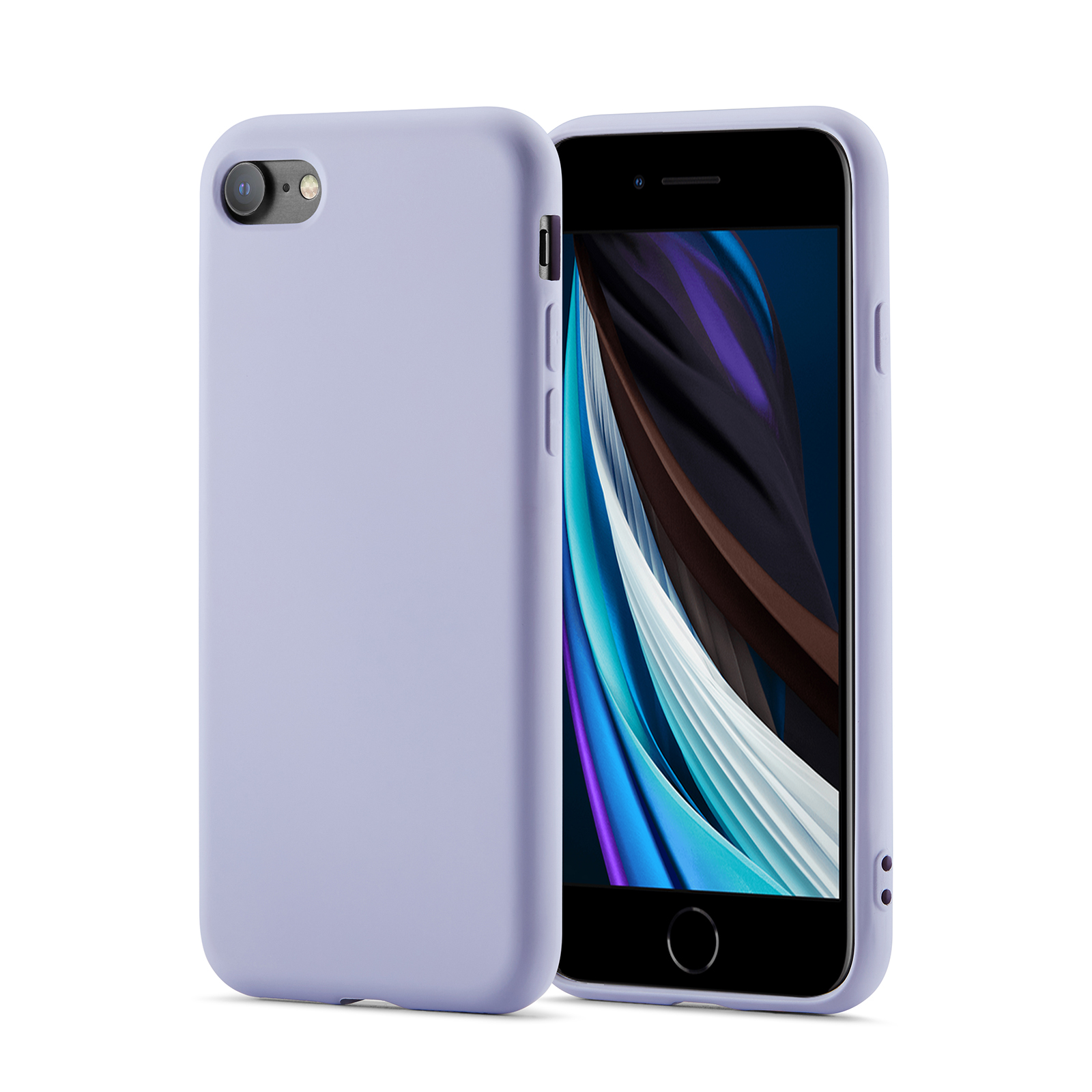 Mobique TPU suojakuori iPhone SE 2020 Liila