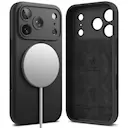iPhone 18 Pro MagSafe silikonecover, Black