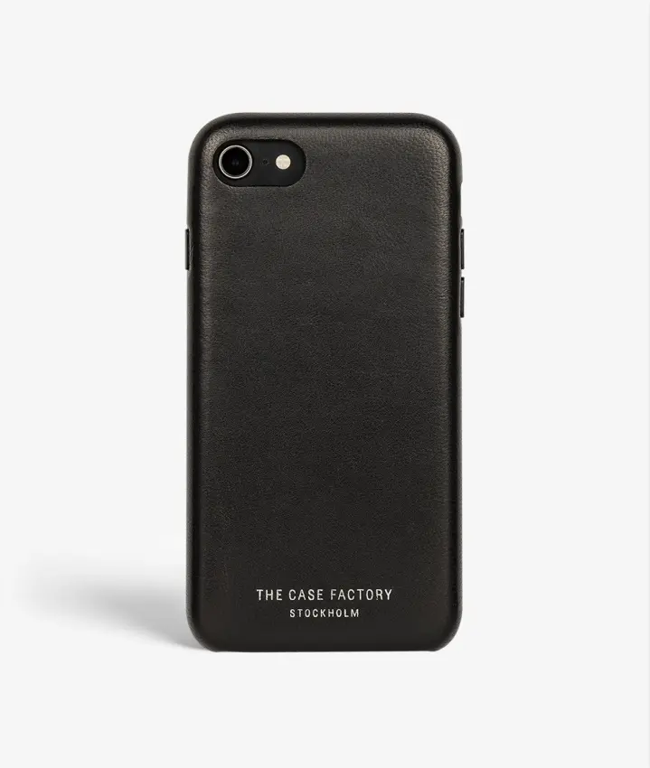 S.C iPhone SE 2020 Wrapped Egdes Nappa Black