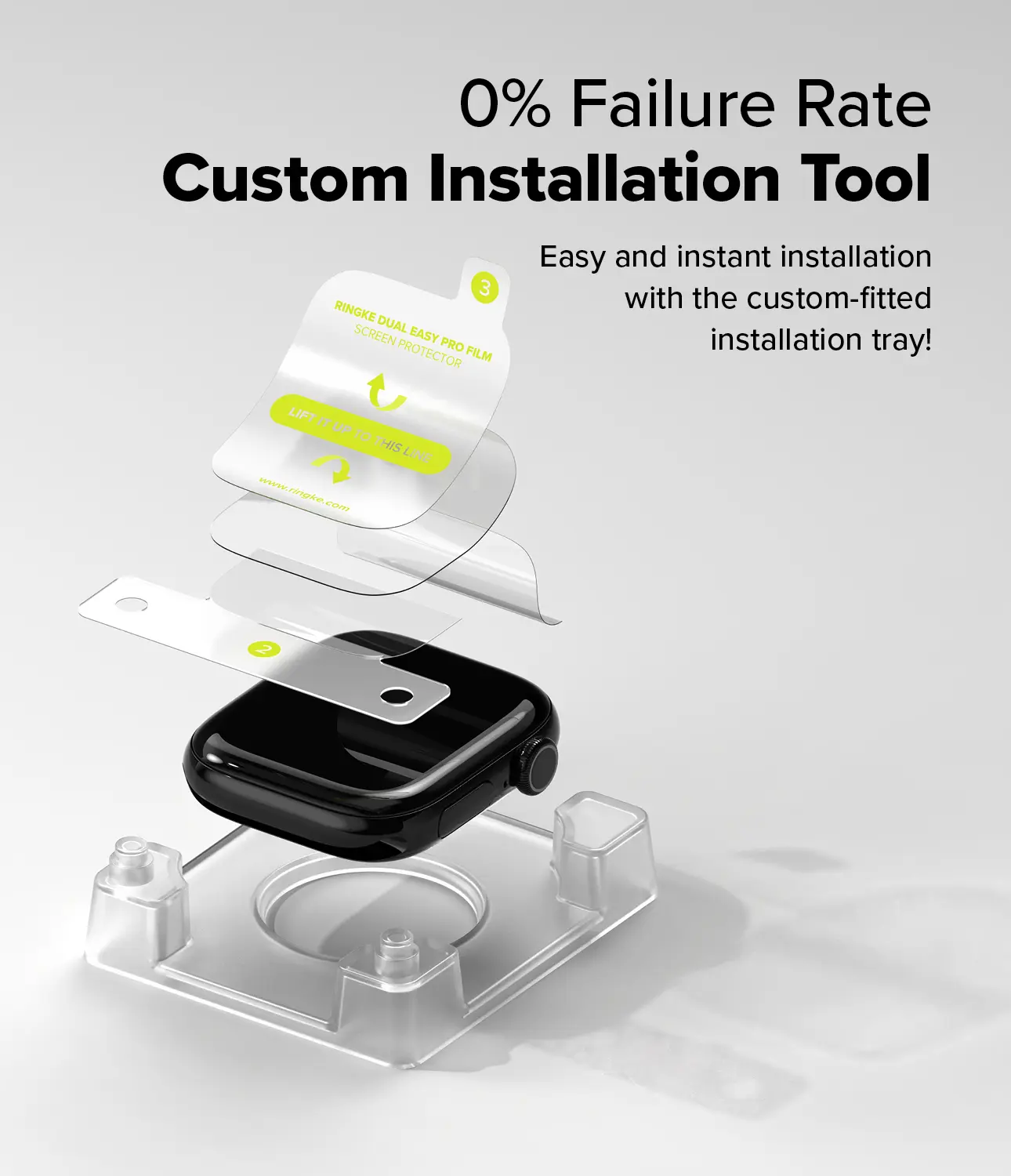 Dual Easy Pro Screen Protector (2-pack) Apple Watch Series 11 46mm