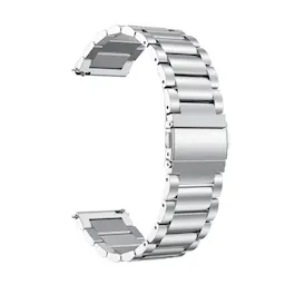 Huawei Watch GT 3 42mm/Watch GT 2 42mm Stilrent länkarmband i metall, Silver