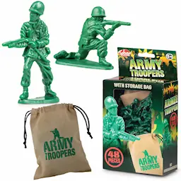 Army Troopers - Leksakssoldater 48-pack
