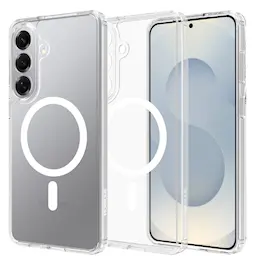 Samsung Galaxy S26 Plus MagSafe Hybrid-skal, Genomskinlig