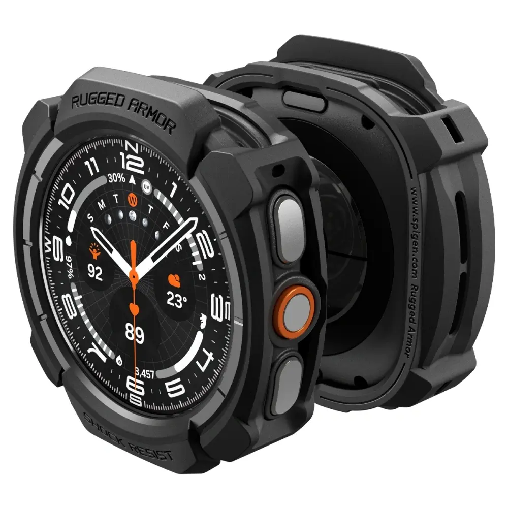 Samsung Galaxy Watch Ultra 2 (2026) Case Rugged Armor Black