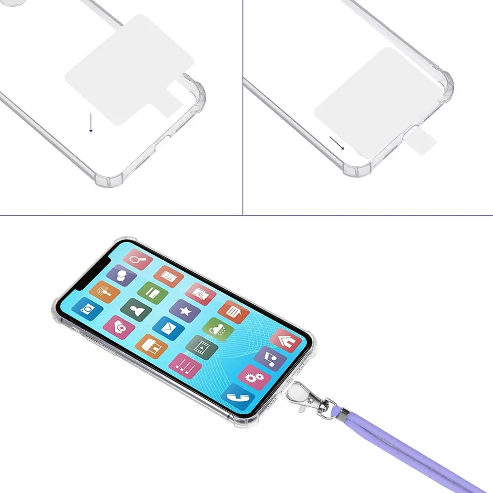 Universal Phone Shoulder Strap Lila