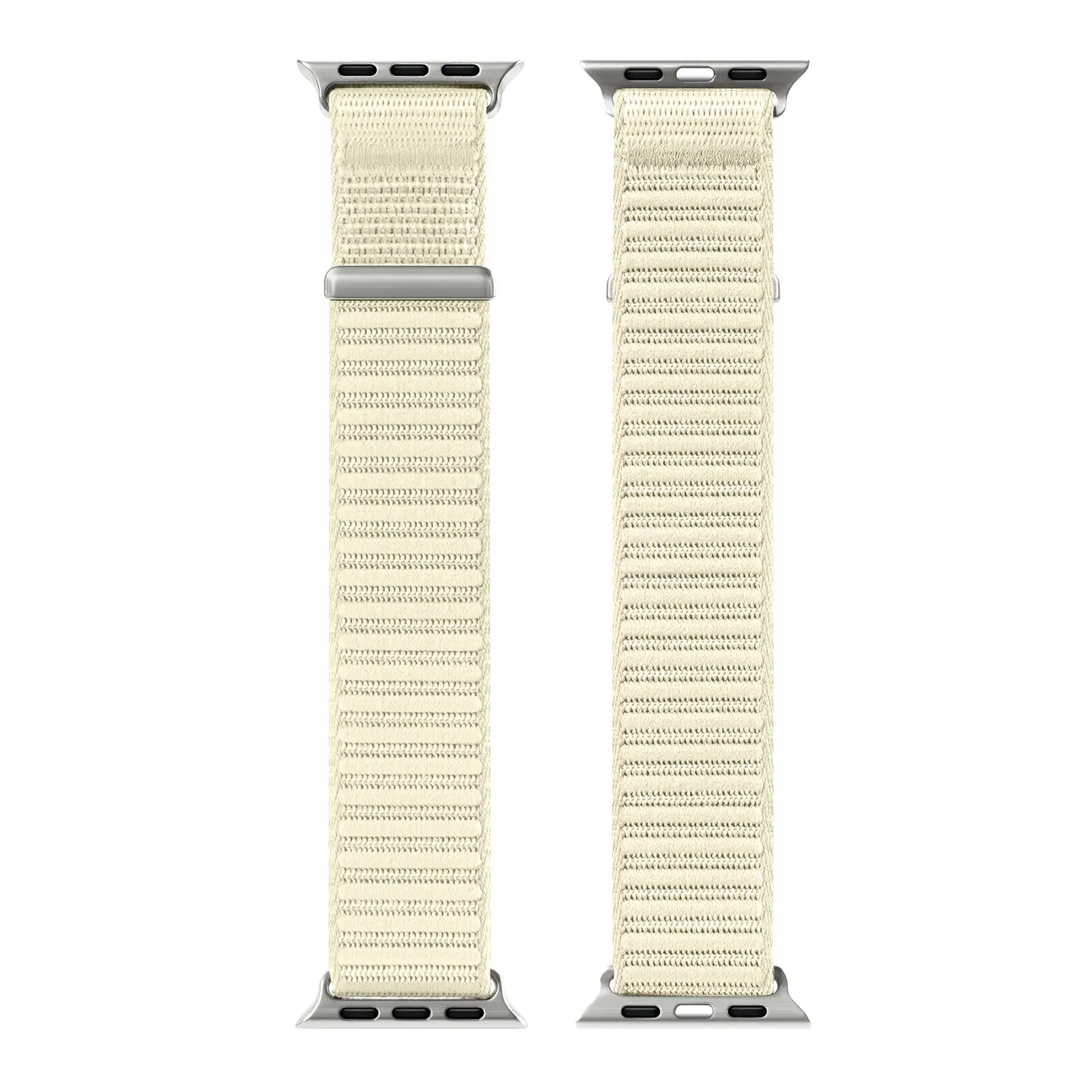 Nylon Armband Apple Watch Series 12 43mm Vit