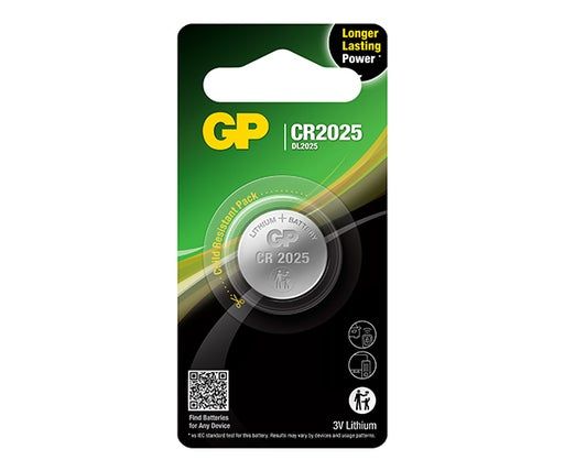 GP Batteries Batteri Knappecellebatteri Lithium CR2025