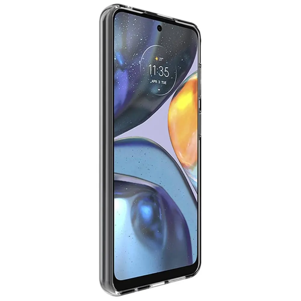 TPU Case Motorola Moto G22 Genomskinlig