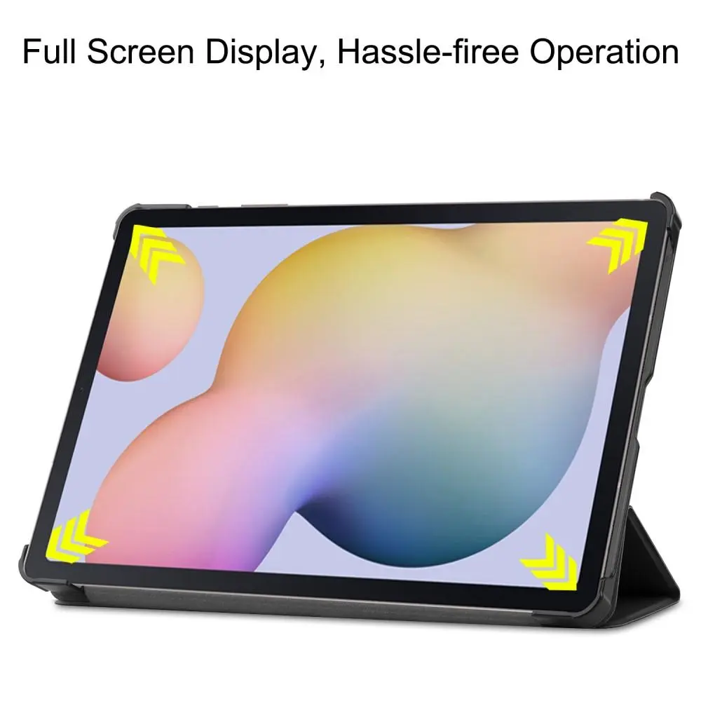 Fodral Tri-fold Samsung Galaxy Tab S8/Galaxy Tab S7 Svart