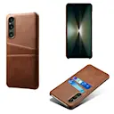 Card Slots Case Sony Xperia 1 VII Brun