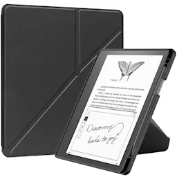 Amazon Kindle Scribe 10.2 (2024) Kotelo Origami musta