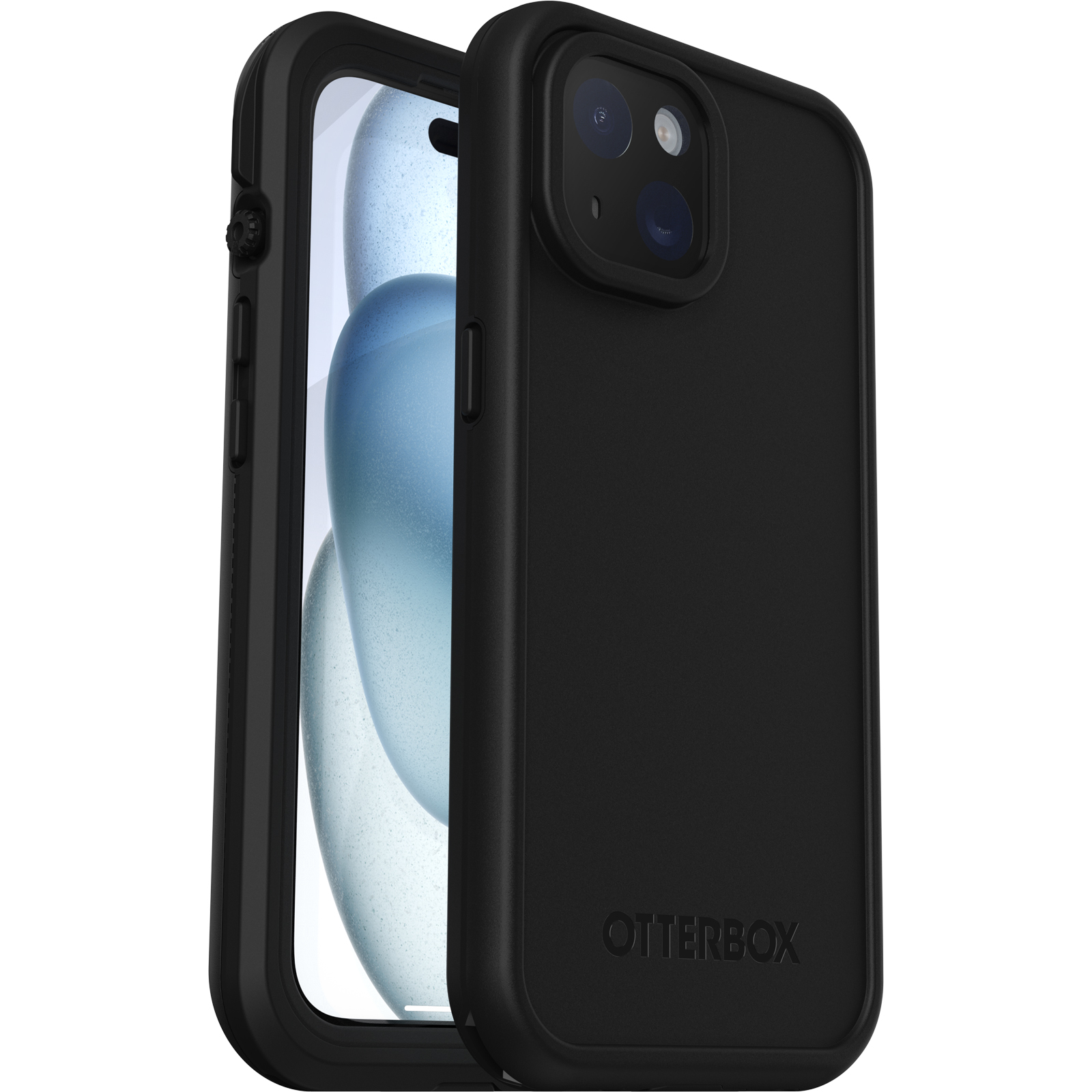 Otterbox FRE MagSafe Case iPhone 15 Musta