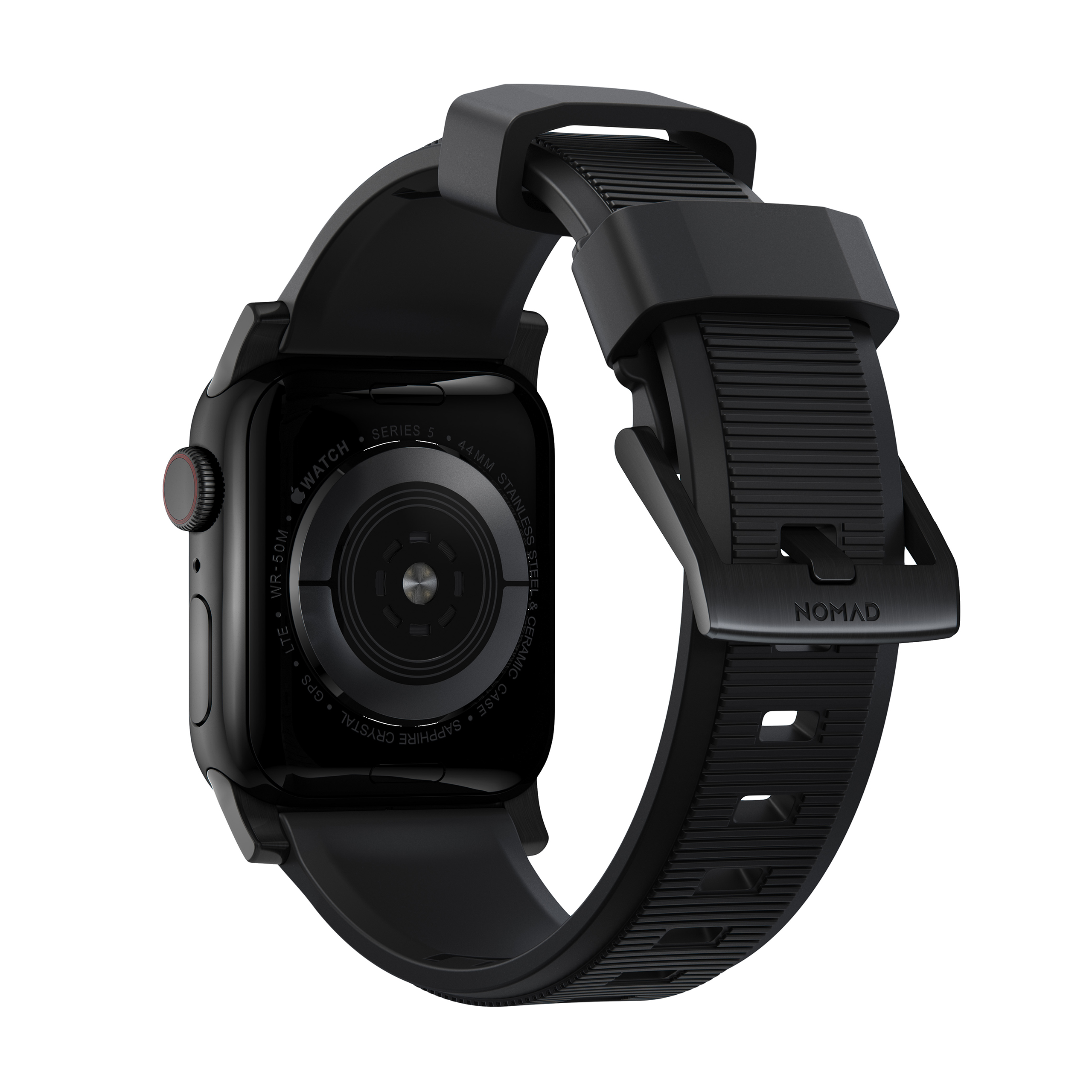 Apple Watch 41mm Series 7 Rugged Band Black (Black Hardware)