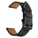 Læderrem Polar Unite Sort