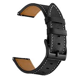 Læderrem Withings Steel HR 40mm Sort