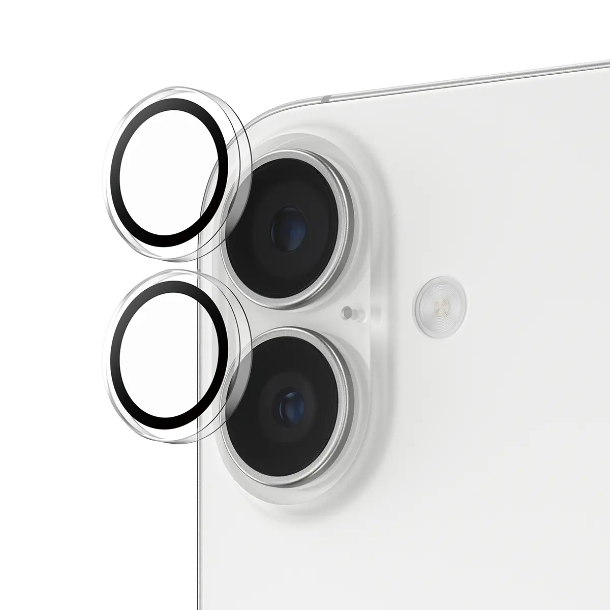 iPhone 17 Hoops Camera Lens Protector Gennemsigtig