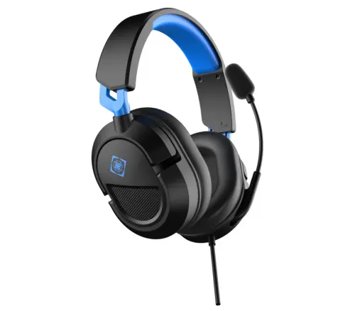DH130 Stereo Over-Ear Gaming Headset, Svart/blå