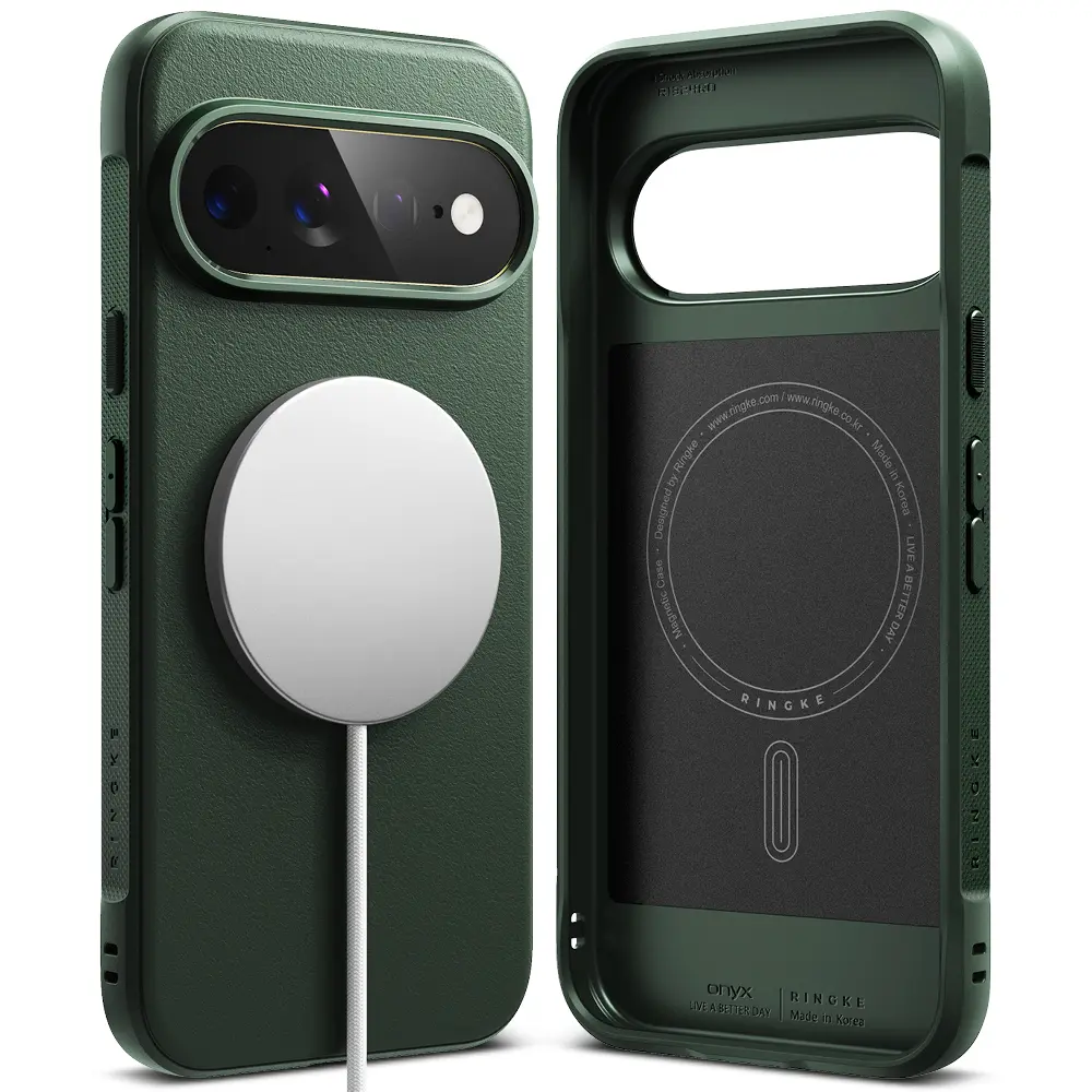 Google Pixel 11 Pro XL Onyx MagSafe cover, Dark Green