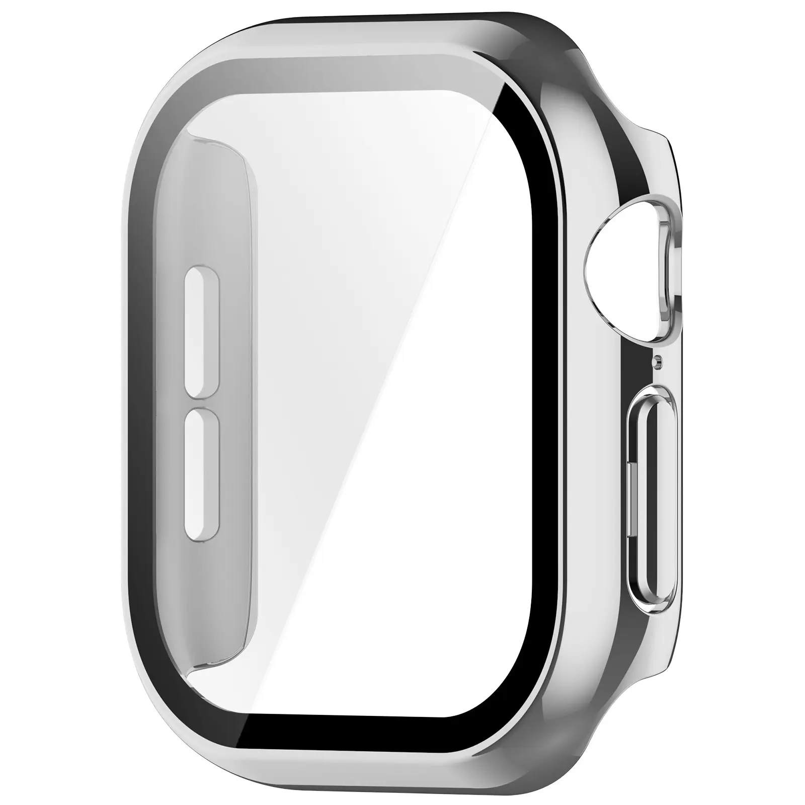 Full Cover Case Apple Watch Series 12 47mm Silver