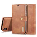 Magnet Wallet iPhone X/XS Cognac