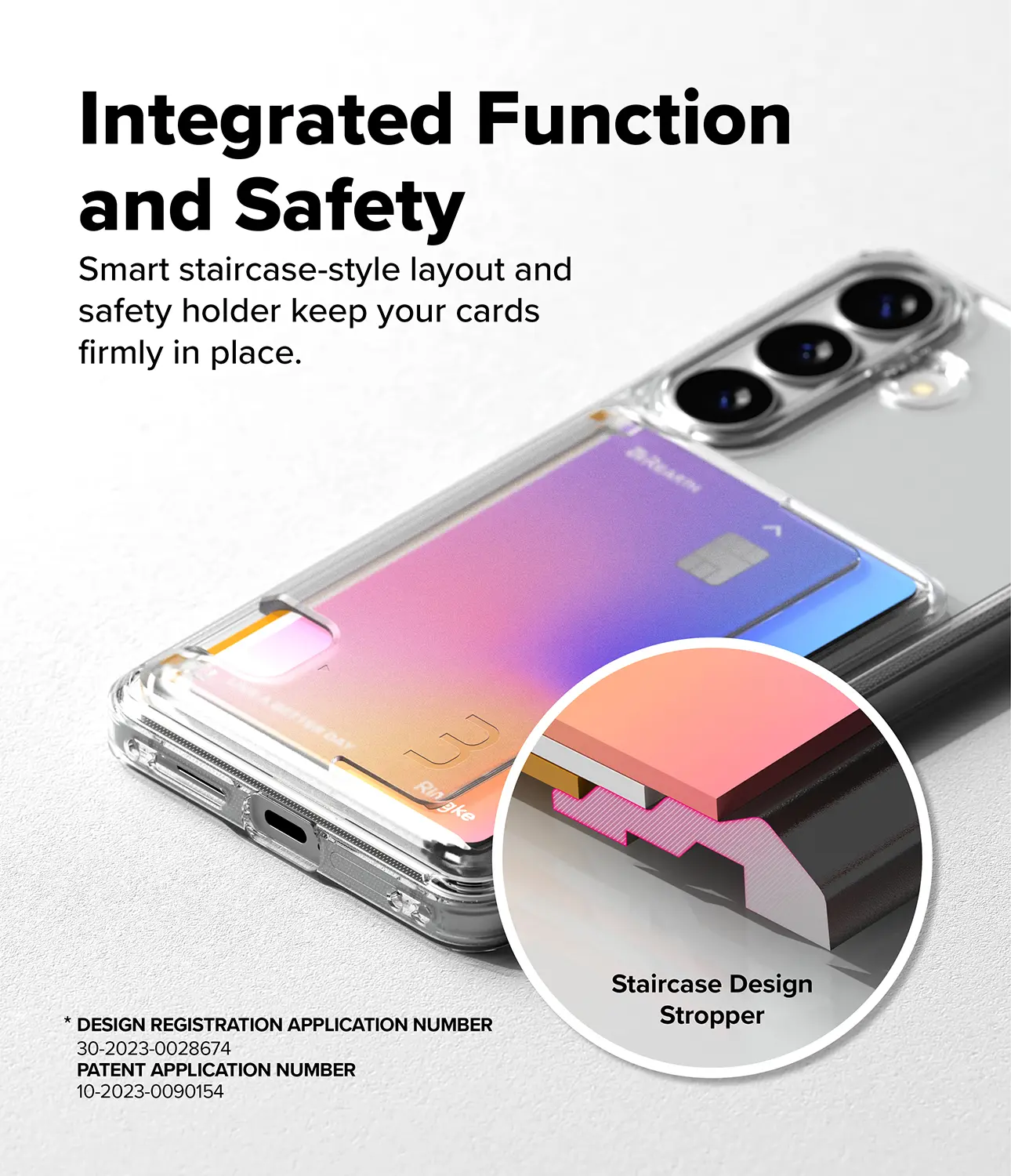 Fusion Card Case Samsung Galaxy S26 Clear
