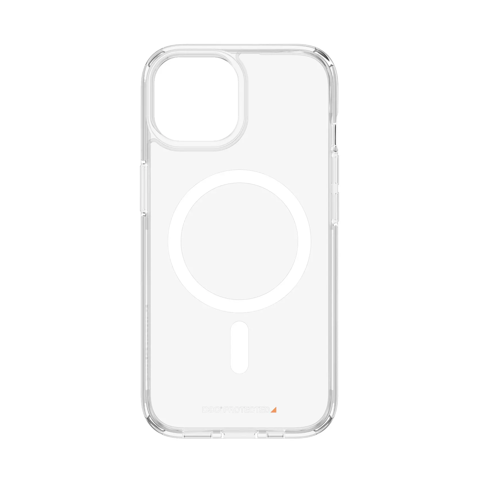 iPhone 15 Hardcase D3O MagSafe Transparent