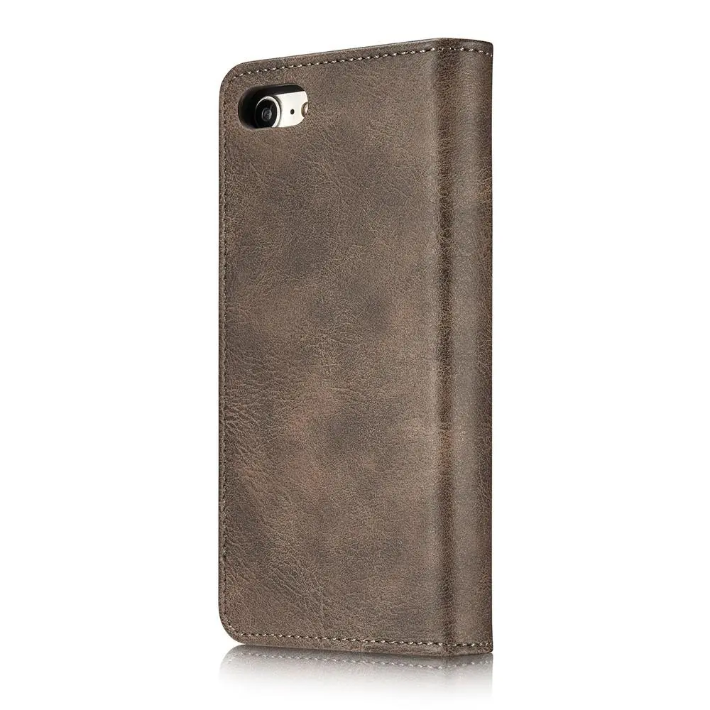 Magnet Wallet iPhone SE 2022 Brown