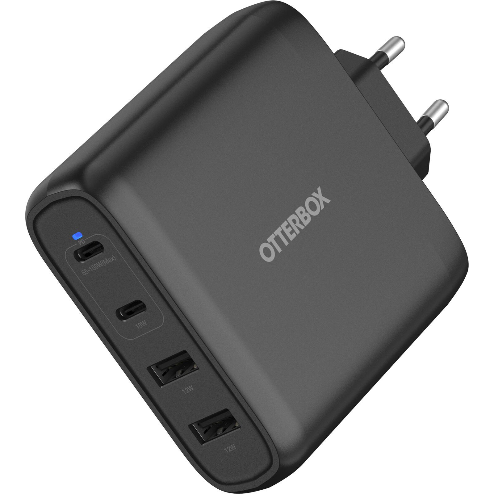 Otterbox Vægoplader USB-C Four Port 100W Black