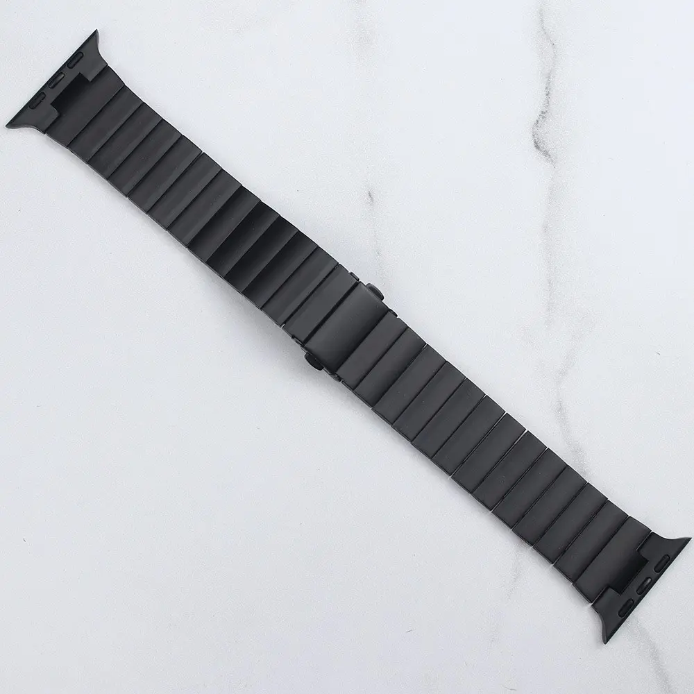 Länkarmband Apple Watch Series 11 46mm Svart