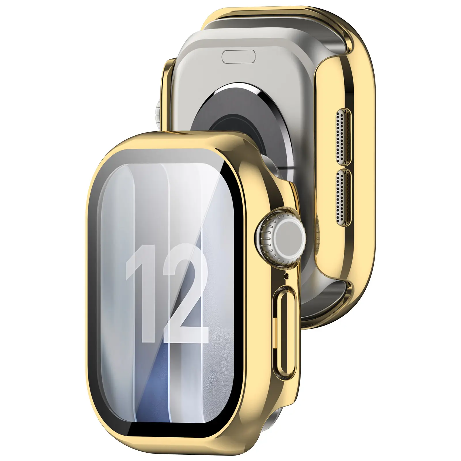 Full Cover Case Apple Watch Series 12 47mm Guld